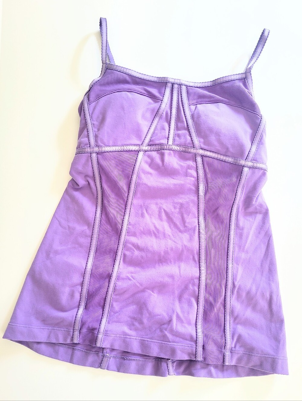lululemon athletica Purple Form-Fitting Tank Top